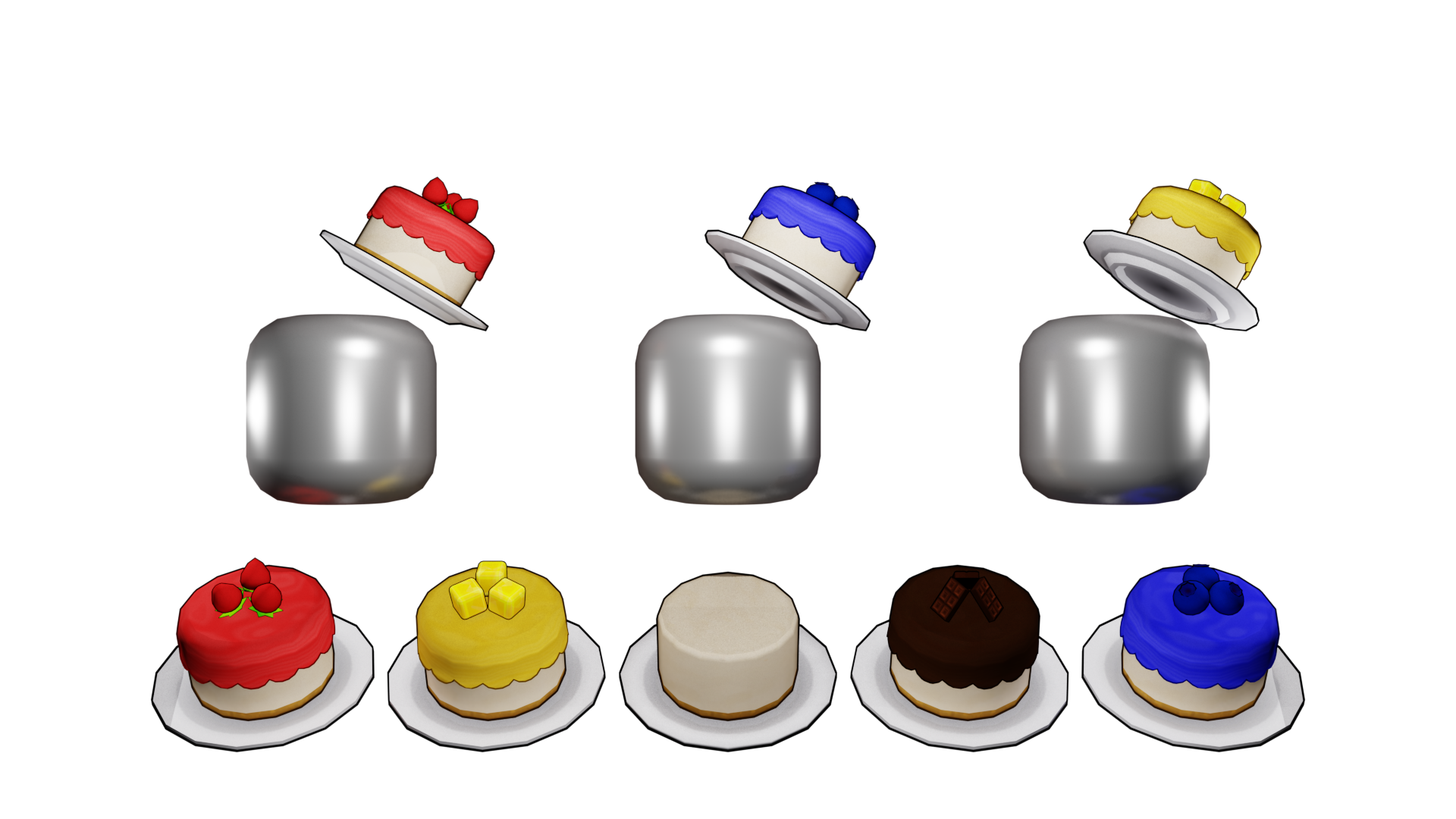 Cheese Cake Mini Tophat